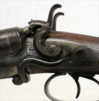 J.P. CLABROUGH & BROS. SxS Shotgun ~ SIDE LEVER ~ 12Ga. ~ Antique LONDON
