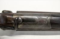 J.P. CLABROUGH & BROS. SxS Shotgun ~ SIDE LEVER ~ 12Ga. ~ Antique LONDON