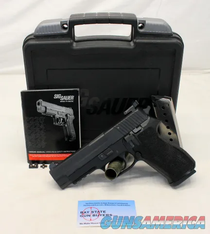 Sig Sauer P220 semi-automatic pistol .45ACP Box Manual TARGET SIGHTS