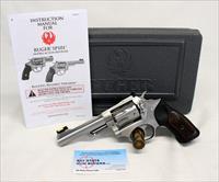Ruger SP101 8-shot revolver  .22LR  Stainless Steel  SA/DA  BOX & MANUAL Img-1