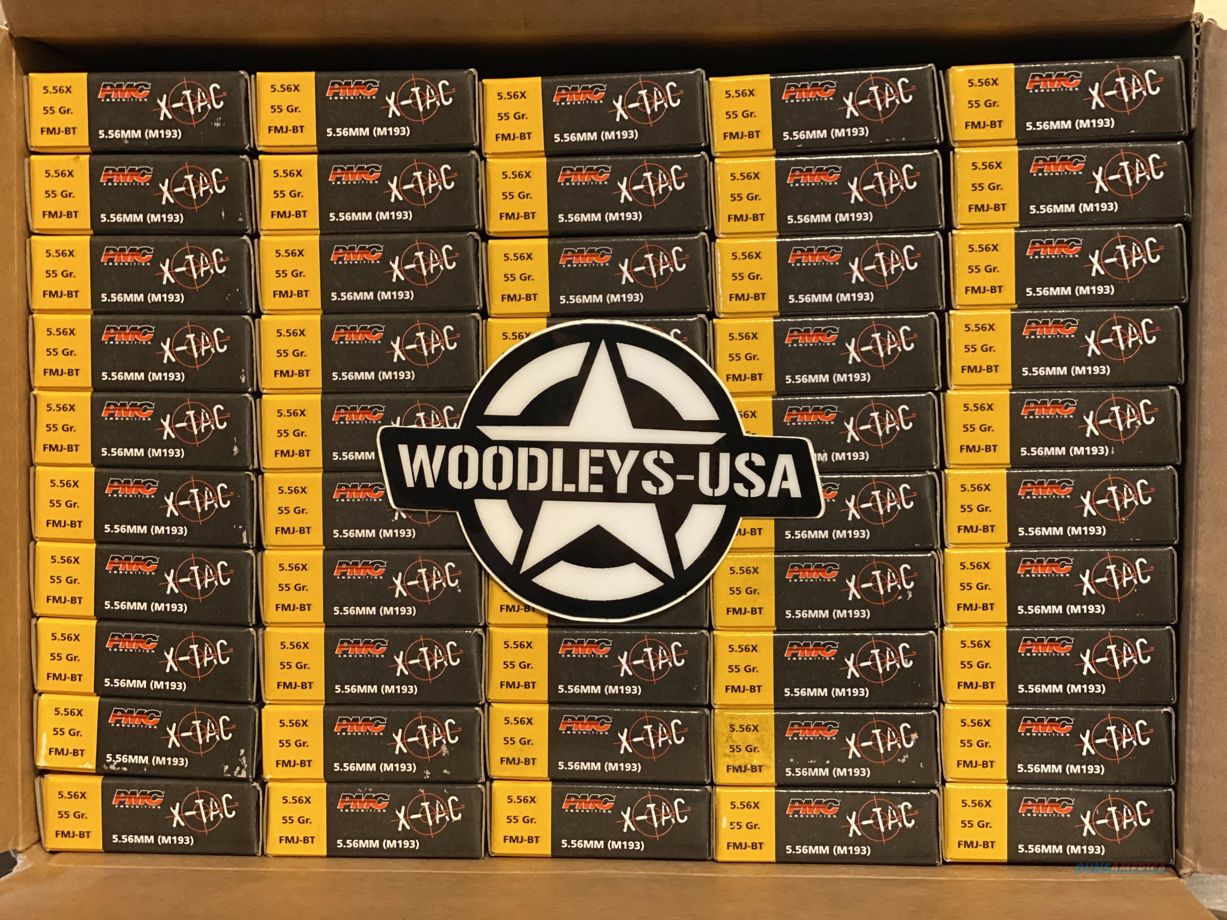 PMC XTAC 5.56 XP193 FMJ BT 55gr 10... for sale at