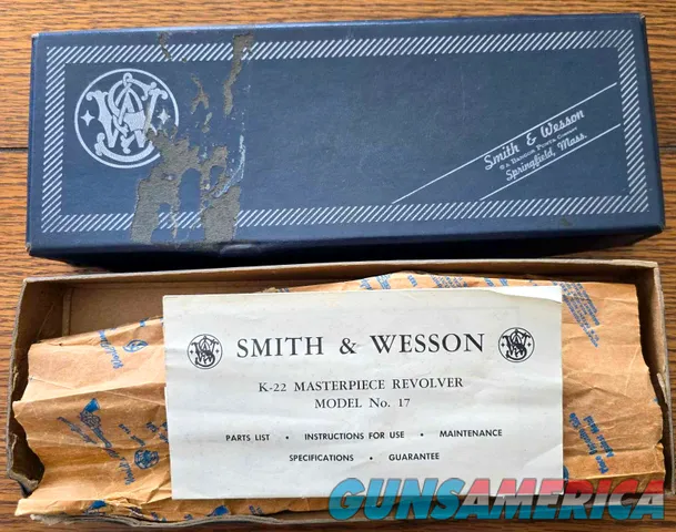 Smith & Wesson 17 (K-22 Masterpiece) 022188138146 Img-6