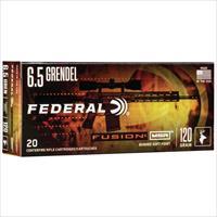 Federal Fusion MSR 6.5 Grendel 120 Gr. Soft Point / 200rds/case