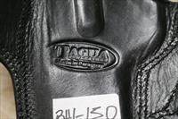 Tagua OWB Leather Holster Right Hand Thumb Break Taurus Slim 709 Img-2