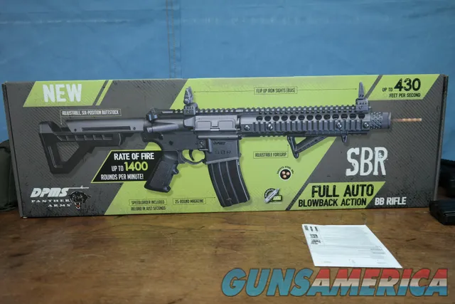 DPMS SBR CO2 Air Rifle With Dual Action Capacity Img-14