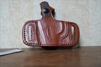 Tagua OWB Leather Holster Right Hand Glock 26-29 Subcompact Brown Img-2