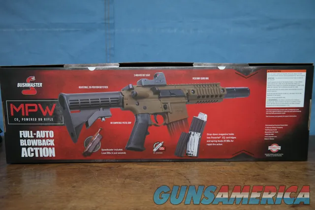 Bushmaster MPW Full-Auto Blowback BB Rifle 