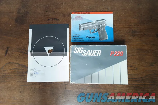 Sig Sauer P220 West German Semi-Automatic Pistol