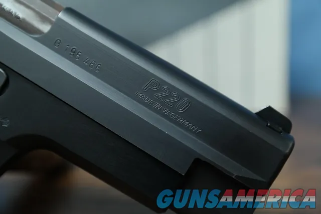 Sig Sauer P220 West German Semi-Automatic Pistol