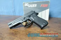 Sig Sauer P220 West German Semi-Automatic Pistol