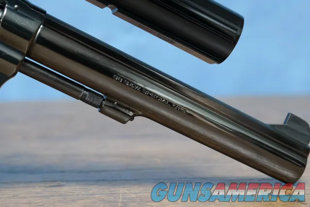 Smith & Wesson 14-4 K-38 Revolver Target Masterpiece w Bushnell Scope Img-4