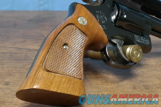 Smith & Wesson 14-4 K-38 Revolver Target Masterpiece w Bushnell Scope Img-7