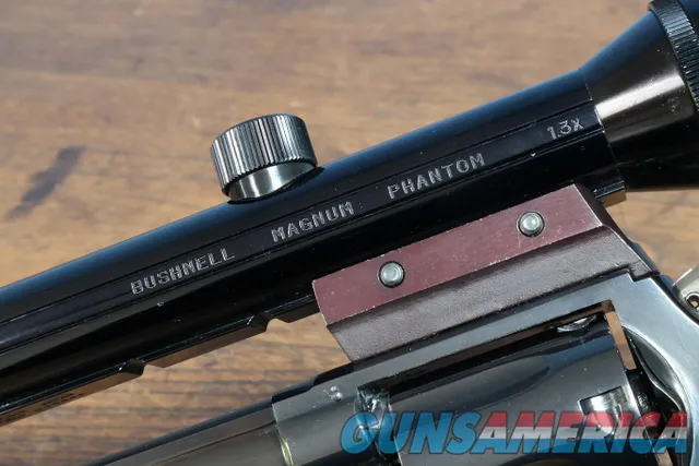 Smith & Wesson 14-4 K-38 Revolver Target Masterpiece w Bushnell Scope Img-9