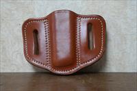 1791 Leather Magazine Holster Single Stack Brown Img-2
