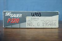 Sig Sauer P220 West German Semi-Automatic Pistol