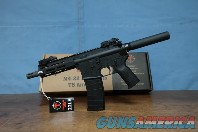 Tippmann Arms M4-22 Micro Elite Pistol A101042 .22LR Img-1
