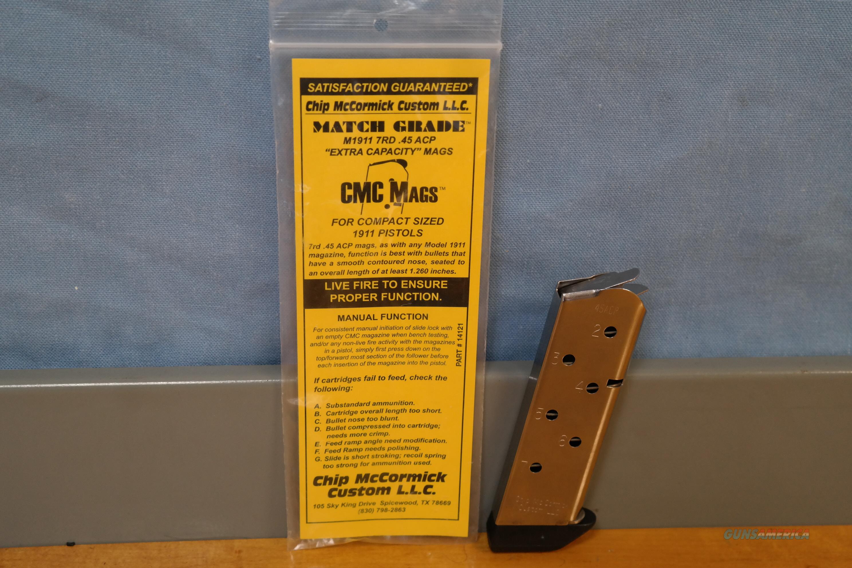 Chip Mccormick Compact 1911 Magazin For Sale At