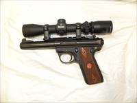 Ruger 22/45 MK III Target w/ Burris Pistol Scope