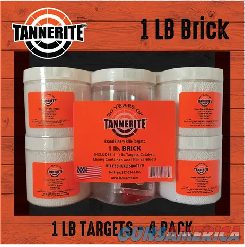 Tannerite TANNERITE BRICK 4-1LB TRGTS