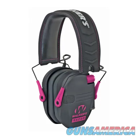 Walkers WALKER'S RAZOR SLIM ELECTRONIC MUFFS W/ PINK ACCENTS