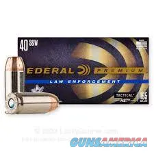 Federal FEDERAL PREMIUM LAW ENFOREMENT TACTICAL HST 40S&W 165 GRAIN 50 ROUND BOX