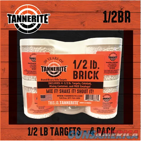 Tannerite TANNERITE HALF BRICK 1/2LB TRGT 4/PK