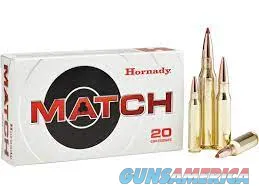 Hornady HORNADY MATCH 6MM CREEDMOOR 108GRAIN ELD MATCH 20 ROUND BOX