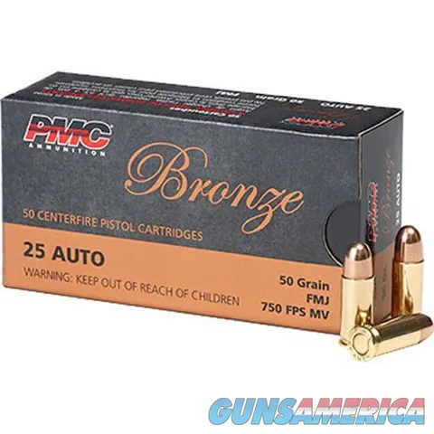 PMC PMC BRONZE 50GR 25ACP 50RD 