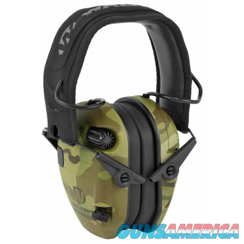 Walkers WALKER'S RAZOR SLIM ELECTRONIC MUFFS GREEN MULTICAM