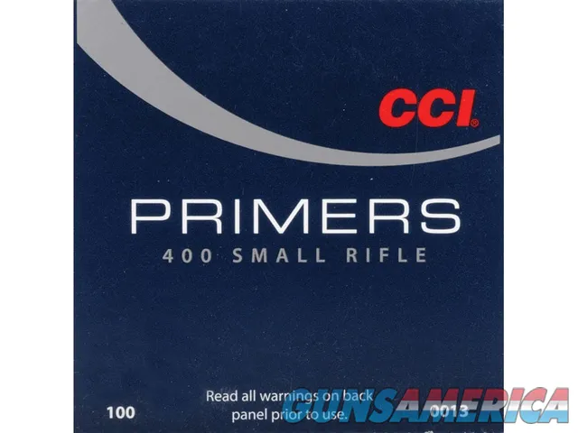 CCI CCI SMALL RIFLE PRIMERS NO.400 1000COUNT