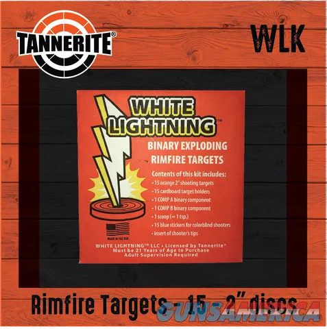 Tannerite TANNERITE WHITE LIGHTNING RIMFIRE TARGETS