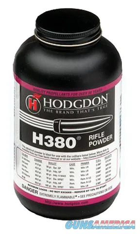 Hodgdon HODGDON H380 RIFLE POWDER 1LB