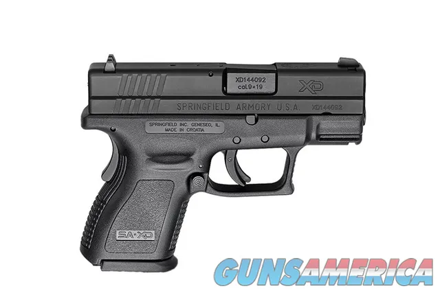 Springfield Armory SPRINGFIELD ARMORY XD SUB-COMPACT ESSENTIALS PACK 9MM