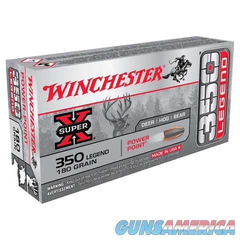 Winchester WINCHESTER SUPER X POWER-POINT 350 LEGEND 180 GRAIN 
