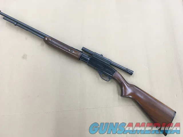 Remington 572 Fieldmaster .22LR W/Weaver B4 scope 