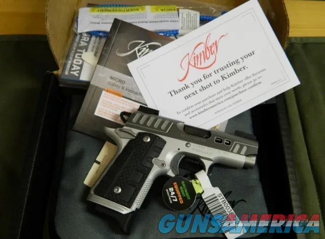 Kimber Micro 9 Rapide (Black Ice) 9MM New in Box