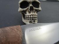 Mozolic Knives Custom Handmade Hand Forged O1 Maple Burl EDC / Fighter / Hunting Knife Img-2