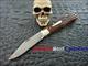 Remington Knives 1999 Damascus Bullet Knife Folder Model R1303-D