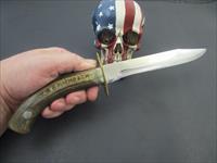 Ted Bollenbach Custom Knives Vintage Stag Hunting / Camping Knife Img-4