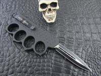 Delta Force Double action OTF Dagger Blade Knuckle Knife Img-2