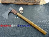 Anthony Blackburn Custom Handmade Hand Forged Throwing Tomahawk !!!