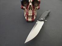 ZT / Zero Tolerance Knives 0452CF with Skull Custom Deep Carry Titanium Pocket Clip