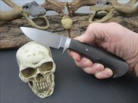 Mozolic Knives Custom Hand Forged W2 Bog Oak Hunting / EDC  Img-4