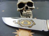 KA-Bar Knives Grizzly LTD Amber Jigged Bone 1989 Collectors Club Edition with File work  Img-3