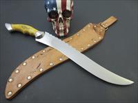  Steven Tedford Custom Knives Beautiful Recurve Fighter / Bowie