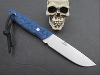 Landi Knives PSK - Personal Survival Knife Blue/Black G10 Img-1