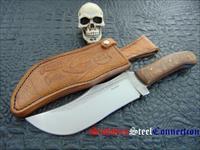 John Cahoon / JWC Custom Knives Custom Handmade Model  Standing Bear Design Img-1
