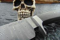 Milan Mozolic Of Dragon Knives Gorgeous Damascus Hounds Tooth Hunter / Fighter Img-3