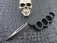 Delta Force Double action OTF Tanto Blade Knuckle Knife Img-1