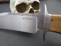 Mozolic Knives Gorgeous Hand Forged Stellar Sea Cow Fighter / Bowie Img-2